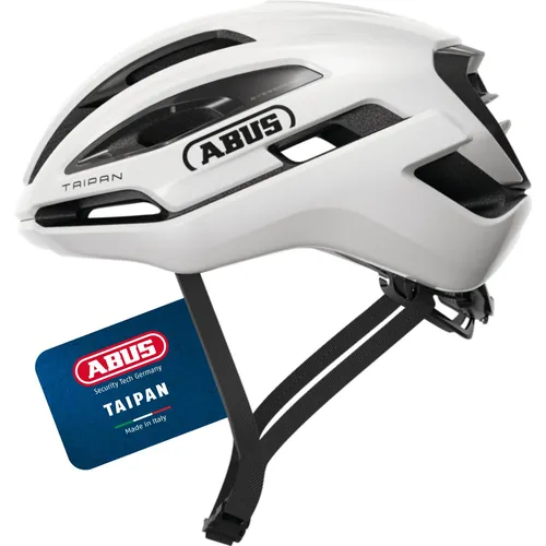 ABUS Taipan Gravel-Helm – Leichter Fahrradhelm für Abenteuer - Der ABUS Taipan ist der ideale Fahrradhelm für Gravel-Biken. Mit leichtem Design, optimaler Belüftung und Brillenhalterung bietet er Komfort und Sicherheit bei jedem Ride.