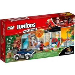 LEGO 10761 4+ Die große Flucht - Bauklötze & Bausteine, ideales Set für Kinder von 4-7 Jahren mit beweglichem Kamin und Katapult-Funktion für kreatives Spielen.
