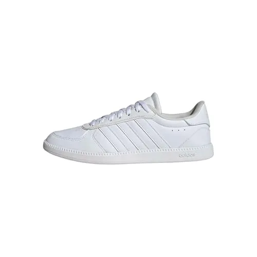 adidas Damen Breaknet Sleek Schuhe - CWHITE/BLIPNK/HALMIN, 40 EU - Damen-Sneaker mit normaler Passform und Schnürverschluss, aus hochwertigem Kunstleder für optimalen Tragekomfort und stylisches Design.