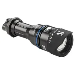 Scubapro Tauchlampe Nova 850R Wide - ohne Akku und Ladegerät - Hauptlampen mit 850 Lumen Lichtstärke und 80° Abstrahlwinkel, ideal zum Ausleuchten dunkler Bereiche und für nächtliche Tauchgänge. Robustes Gehäuse aus HD-Aluminium, leicht und benutzerfreundlich.