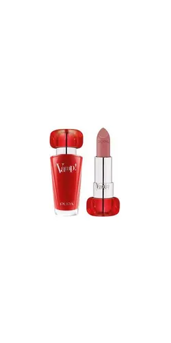 Pupa Milano Vamp! Extreme Colour Lipstick 206 - Lippenstift mit aufpolsterndem Effekt, sorgt für volle, definierte Lippen und bietet langanhaltenden Komfort. Frei von Parabenen und dermatologisch getestet.