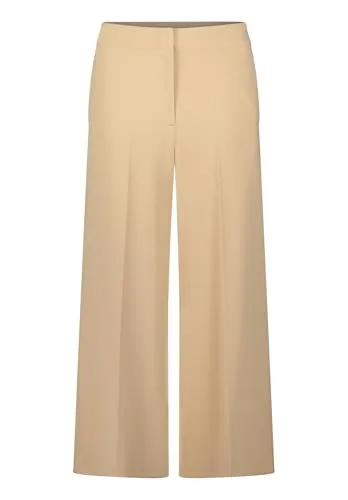 Betty Barclay Damen Culotte Beige, Größe 48 - Moderne 3/4 Culotte im Relaxed Fit für einen lässigen Look. Ideal für vielseitige Outfits und bequem im Alltag.