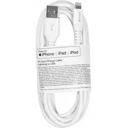 eSTUFF Lightning Cable MFI 3m Whit (3 m, USB 2.0) (ES601304-BULK)