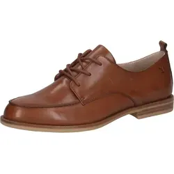Caprice Halbschuhe Nappaleder - Braun - 39 - Elegante Schnürschuhe aus hochwertigem Nappaleder, ideal für den Alltag. Die klassische Form und feinen Ziernähte bieten stilvollen Komfort für Büro und Freizeit.