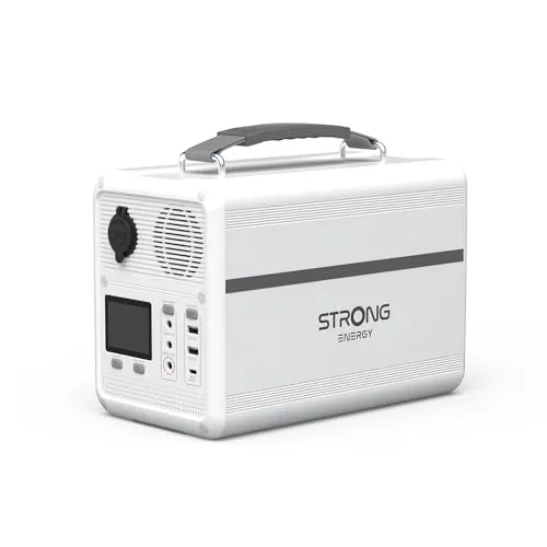 STRONG P800 Tragbare Powerstation, 691,2Wh LFP-Akku, 800W Peak Solar Generator, Solar/DC/Auto-Ladung, MPPT Tech, BMS Schutz, QC3.0+PD100W für Camping, Reisen & Notfälle