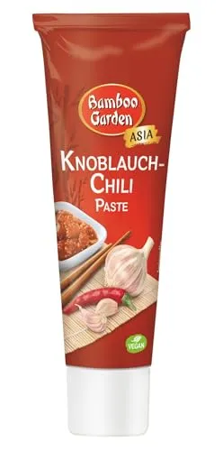 Bamboo Garden - Knoblauch-Chili Paste | Vegan | 45 g in der Tube
