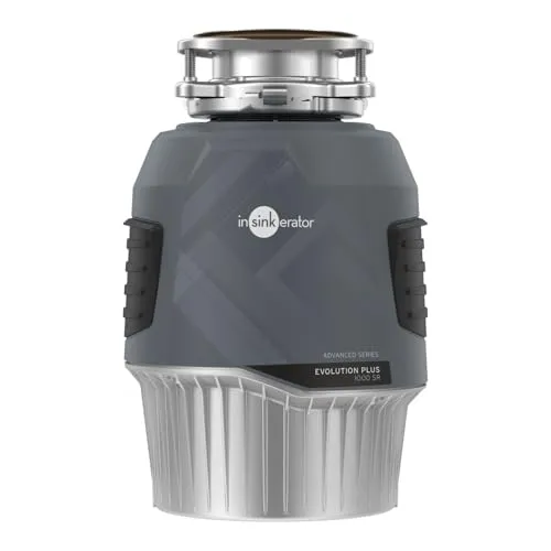 InSinkErator Evolution Plus 1000 SR Abfallzerkleinerer - Hochleistungs-Küchenabfallzerkleinerer mit 4-Stufen MultiGrind-Technologie für müheloses Zerkleinern. Leise im Betrieb dank SoundSeal-Technologie und optimiert für maximale Effizienz.