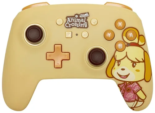 PowerA Isabelle Wired Controller für Nintendo Switch - Gelb - Erleben Sie Gaming auf einem neuen Level mit dem PowerA Isabelle Wired Controller für Nintendo Switch. Ergonomisches Design, zwei programmierbare Tasten und 3m Kabel für flexibles Spielen – ideal für lange Sessions!