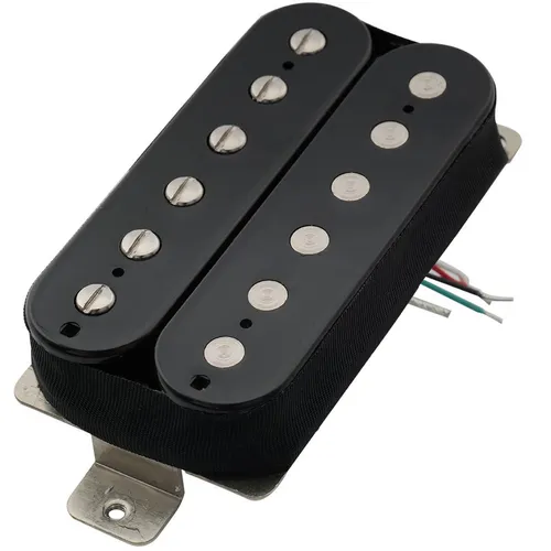 Artec VH-Rock-BK Black Alnico 5 Uncovered Humbucker Electric Guitar Neck Pickup
