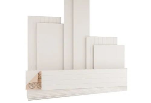 Akustiko Felt Akustikpaneele 240x30cm (Warmweiß) selbstklebend - 16 selbstklebende Akustikpaneele (11.52m²) in Warmweiß, 9mm dick, ideal für Wand- und Deckenverkleidungen. Hohe Brandschutzklasse B-s1-d0, einfache Montage ohne Bohren. Verbessert Raumakustik und sorgt für stilvolles Ambiente.