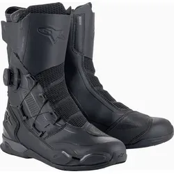 Alpinestars SP-X Boa Drystar Stiefel - Schwarz/Dunkelgrau - 39 EU - Motorradstiefel mit wasserdichter Drystar® Membran für optimalen Komfort und Schutz bei jedem Wetter. Ergonomisches Design und BOA Speed Lace System für schnellen, sicheren Sitz.