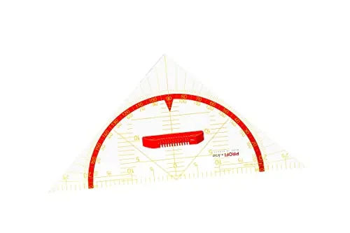 WISSNER aktiv Lernen - Profi - Magneto Geometriewinkel 60 cm - RE-Plastic