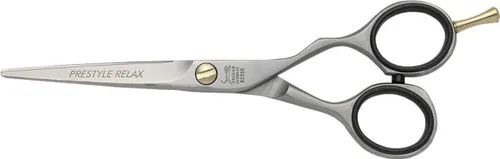 Jaguar Haarschere PRE STYLE relax 5½" - Ergonomische Haarschere aus rostfreiem Stahl mit microgezahnter Klinge und handfreundlichem Design für präzises Schneiden. Ideal für Friseure und Hairstylisten.