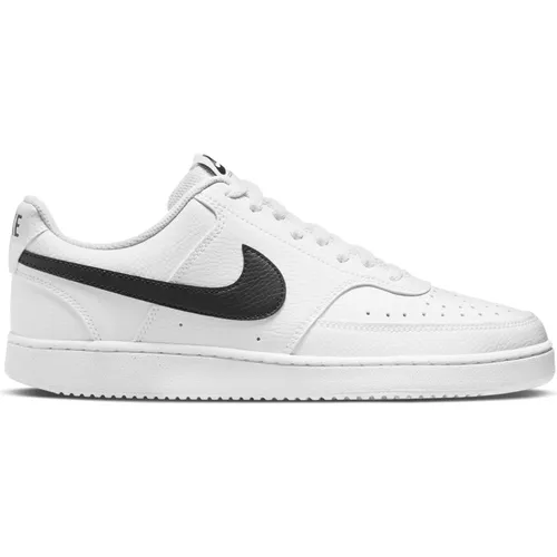 Nike NIKE COURT VISION LO NN Sneaker Herren - Sportlich und nachhaltig - Schuhe aus recyceltem Synthetik-Material in Leder-Optik, mit klassischer Schnürung und bequemer Gummi-Außensohle für optimalen Tragekomfort.