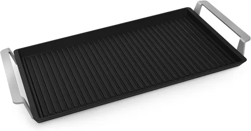 AEG A9HHPG11 Plancha Grill 2.0 - Rechteckiger Plancha Grill in Schwarz, ideal für gesundes Grillen mit gleichmäßiger Wärmeverteilung und einfacher Reinigung.