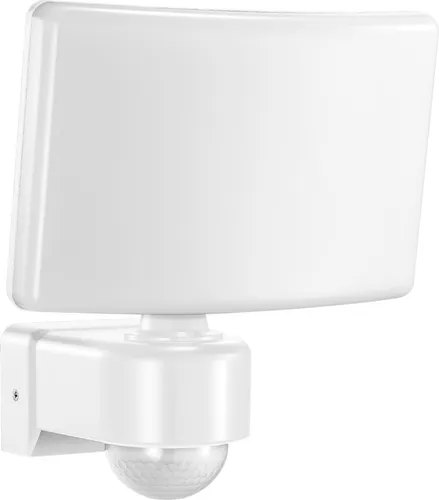 Adviti TOS LED Strahler mit Bewegungsmelder IP65 (Weiß) - Lampen mit PIR-Bewegungsmelder, ideal für Garagen und Gärten. Das IP65-Gehäuse sorgt für zuverlässige Funktionalität unter extremen Bedingungen.