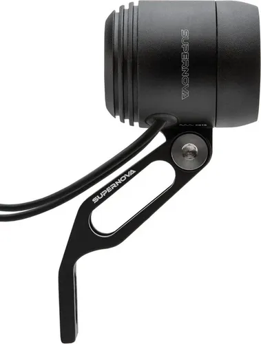 SUPERNOVA E3 PURE 3 Dynamo-Scheinwerfer: Hochwertiger Fahrrad Frontscheinwerfer - Fahrradbeleuchtung mit langlebigem LED und leichtem Aluminium-Gehäuse, ideal für sicheres Fahren bei Nacht.