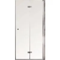 Sanotechnik Falttür Duet 75 cm x 195 cm Klarglas – platzsparend und modern - Die Sanotechnik Falttür Duet mit rechtsseitigem Anschlag bietet einen großen Einstiegsbereich und ist ideal für kleine Badezimmer. Mit der Easy Clean Anti-Kalk-Beschichtung und edler Chrom-Optik sorgt sie für einfachen Komfort und ein modernes Duscherlebnis.