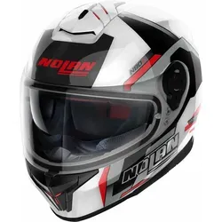 Nolan N80-8 Wanted N-Com Helm XL - Motorradhelm mit Notfallwangenpolster NERS für schnelle Hilfe und Airbooster-Technologie für optimale Belüftung. Ideal für anspruchsvolle Fahrer.