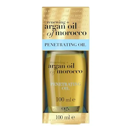 Ogx Argan Oil of Morocco Haaröl 100 ml - Hochwertiges Haaröl mit marokkanischem Arganöl für glänzendes und geschmeidiges Haar. Schützt vor Hitze und UV-Strahlen, ideal für alle Haartypen.