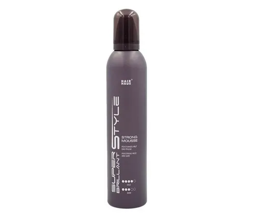 Super Brillant Style Strong Mousse 300ml - Starker Halt für Ihr Haar - Styling-Gel, Haarspray & Haarschaum: Das Super Brillant Style Strong Mousse sorgt für starken Halt und voluminöse Styles, ideal für jeden Anlass.