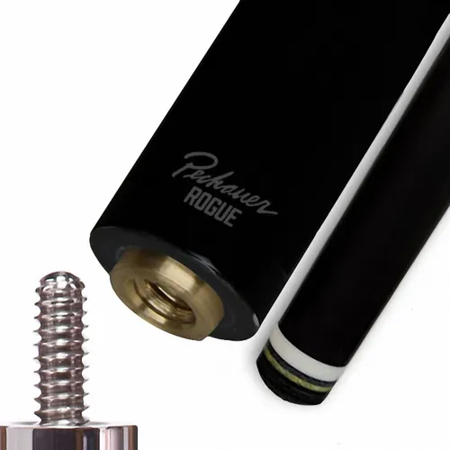 Pechauer ROGUE Carbon-Fiber Oberteil 5/16 x 14 - Hochpräzises Carbon-Fiber Oberteil für Billardqueues mit 5/16 x 14 Gewinde. Bietet verbesserte Ballkontrolle und ein traditionelles Spielgefühl durch geräuschdämpfenden Innenkern.