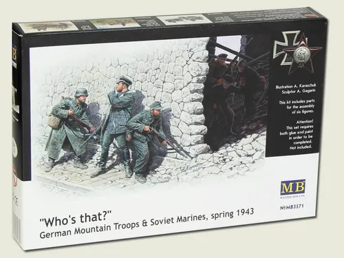 Who's that? - German Mountain Troops & Soviet Marines / 1:35 - Masterbox 3571