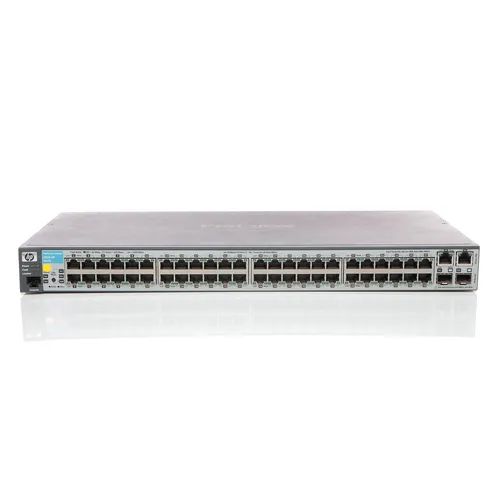 HPE 2510-48 Switch II mit 3 Jahren Garantie - Robuster 48-Port Switch für den professionellen Einsatz, bietet zuverlässige Netzwerkverbindungen und einfache Verwaltung. Ideal für Unternehmen, die Wert auf Qualität legen.