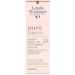 Louis Widmer purederm Augen-Make-up-Entferner Lotion o.p