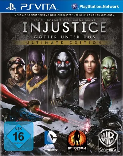 Injustice: Götter unter Uns Ultimate Edition für PS Vita - Action & Abenteuer, erlebe epische Kämpfe mit Superhelden und Schurken in der Ultimate Edition für die PlayStation Vita, USK ab 16 Jahren.