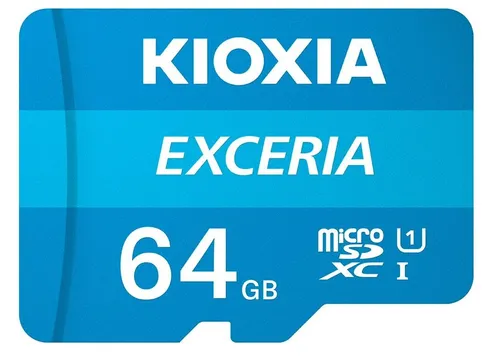 microSD 64GB M203 UHS-I U1 adapter Exceria Kioxia 4582563850811