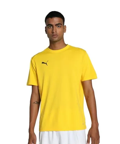 Puma Teamgoal Trikot Kurzarm Herren - Gelb - Sportbekleidung-Sets mit atmungsaktivem Mesh-Gewebe und innovativer dryCELL-Technologie für optimalen Tragekomfort und trockene Haut während intensiver Trainingseinheiten.