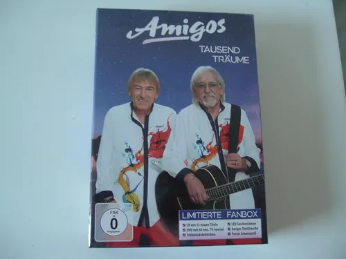 Amigos - Tausend Träume, Limitierte Fanbox, Neu OVP, CD & DVD, 2020