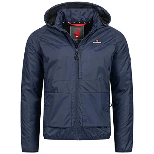 Höhenhorn 43Q34 Skibbo Herren Jacke Navy Gr. S - Funktionsjacken, hochwertiger Windbreaker mit Microfleece-Futter, ideal für Outdoor-Aktivitäten im Herbst und Frühling.