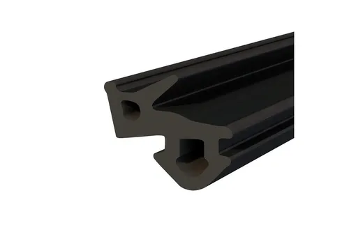 DQ-PP Türdichtband DQ-PP Fensterdichtung, Schwarz, 10 Meter, PVC Fenster, Gummidichtug, ALUPLAST, GEALAN, KBE, KOMMERLING, LB, PANORAMA, PLUS-TEC, REHAU, VEKA, UNIV.