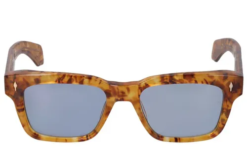 Jacques Marie Mage Molino Sonnenbrille Havana Limited Edition - Exklusive Unisex Sonnenbrille mit handgefertigtem Acetatrahmen aus Japan. Limitierte Auflage von nur 450 Stück, ausgestattet mit blauen CR-39 Gläsern und 100 % UV-Schutz für stilvollen Sonnenschutz.