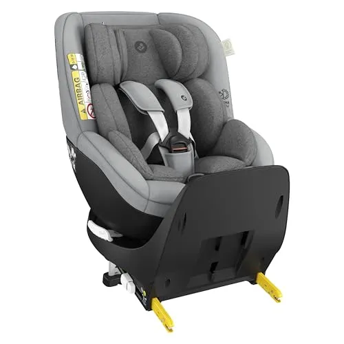 Maxi-Cosi Mica Pro Eco i-Size - 360°-Kindersitz mit ISOFIX für 0-4 Jahre - Kindersitz mit 360°-Drehfunktion für einfaches Ein- und Aussteigen. Mit G-CELL-Seitenaufprallschutz und atmungsaktiven ClimaFlow-Elementen für optimale Sicherheit und Komfort.