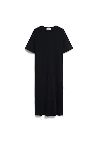 Armedangels Midikleid XELINAA - Kleider: Heavyweight Jerseykleid aus 50% recycelter Baumwolle, nachhaltig und bequem im Loose Fit für lässige Looks.