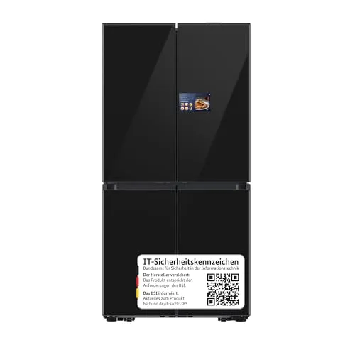 Samsung RM94F French Door Kühlschrank - Kühlschrank mit 654L Volumen, automatischer Lebensmittelerkennung und AI Home für intuitive Steuerung. Ideal für moderne Haushalte.
