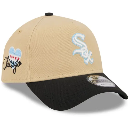 New Era 9Forty A-Frame Snapback Cap - CITY Chicago White Sox - Herren Snapback Cap im Trucker-Stil, ideal für den Sommer. Mit 100% Polyester für hohen Tragekomfort und im sportlichen Design, perfekt für Freizeitaktivitäten.