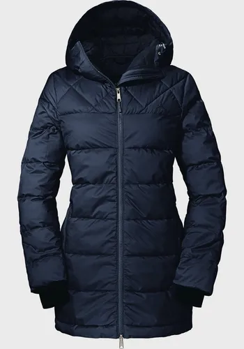Schöffel Insulated Parka Boston Women navy blazer (8820) 46 - Funktionsjacke für Damen, ideal für Alltag und Skifahren mit umweltfreundlicher Isolierung aus recycelten PET-Flaschen, wasser- und windabweisend für höchsten Tragekomfort.