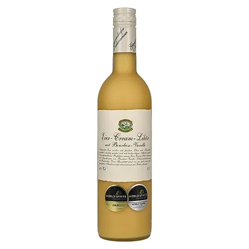 Gänserndorfer Kulinarium Eier-Cream-Likör mit Bourbon-Vanille 0,7l - Genießen Sie den Gänserndorfer Eier-Cream-Likör mit edler Bourbon-Vanille. Cremig und harmonisch, ideal für Desserts oder pur. Perfekt als Geschenk für besondere Anlässe.