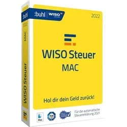 WISO steuer:Mac 2022 - Steuererklärung 2021 leicht gemacht - Office-Software für die automatische Steuererklärung 2021 auf dem Mac. Mit intelligenter Steuerautomatik und Corona CheckUp für maximale Rückerstattung.