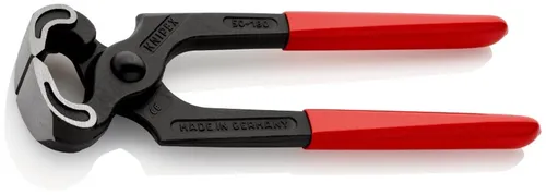 KNIPEX 50 01 180 SB Kneifzange mit Kunststoff überzogen schwarz atramentiert 180