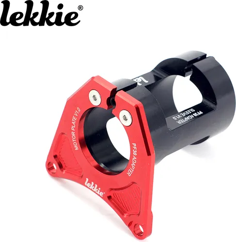 windmeile | Lekkie PF30 Adapter Kit, Rot, für Bafang BBS01/02/HD, zum Einbau der Lekkie Kurbeln bei PF30 Tretlager, E-Bike, Pedelec
