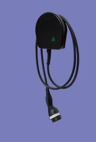 Alphatec Wallbox Mini AW1eM mit 3,5m Kabel - Wallbox für Elektrofahrzeuge mit 11 kW Ladeleistung, ideal für Zuhause. Kompakt, IP44 geschützt und einfach zu montieren.