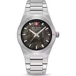 Swiss Military Hanowa SMWGH0003601 SIDEWINDER - Herren Armbanduhr mit analoger Anzeige, robustem Edelstahlarmband und Quarz-Uhrwerk. Mit 3 Jahren Verkäufergarantie und Originalverpackung.