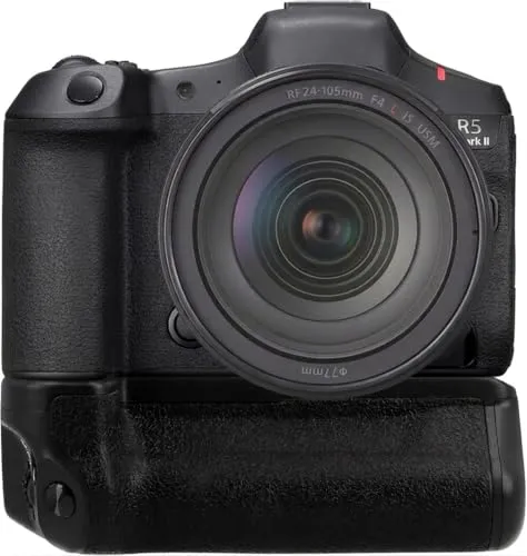 ayex Batteriegriff Kompatibel mit Canon R5 Mark II ersetzt BG-R20 Kamera Hochformatgriff Multifunktions Handgriff