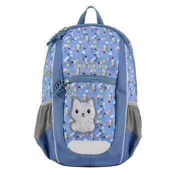 Step by Step Rucksack-Set KIGA Maxi Cat Momo - ergonomischer Rucksack mit höhenverstellbarem Brustgurt, ideal für Kita mit viel Stauraum und nachhaltigen Materialien