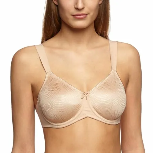 Triumph BH Essential Minimizer W Haut C 80 Damen - Funktionsunterwäsche mit minimierendem Effekt für eine optisch kleinere Brust, elegantes Jacquardmuster und 3D-Bügel für optimalen Komfort den ganzen Tag.
